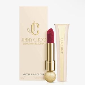💎 Jimmy Choo 013 Red Attraction Matte Lip Colour Seduction Collection